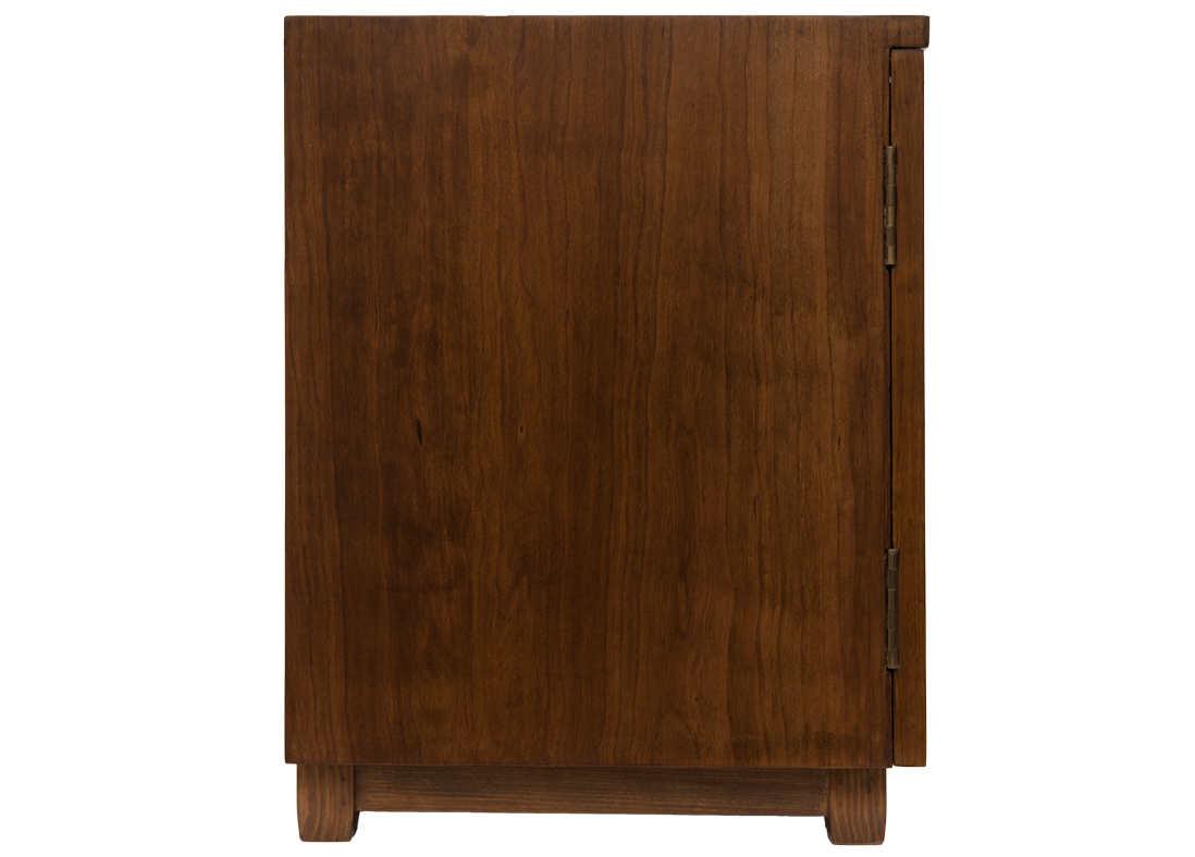 Plantation Bed Side Table Shutter American Cherry